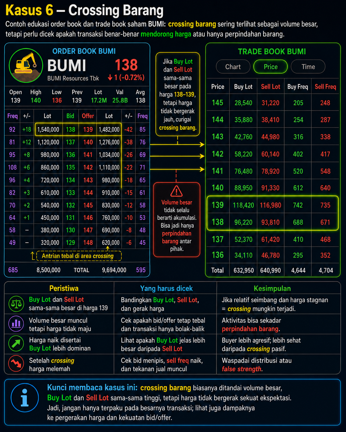 Kasus 6 - Crossing Barang BUMI
