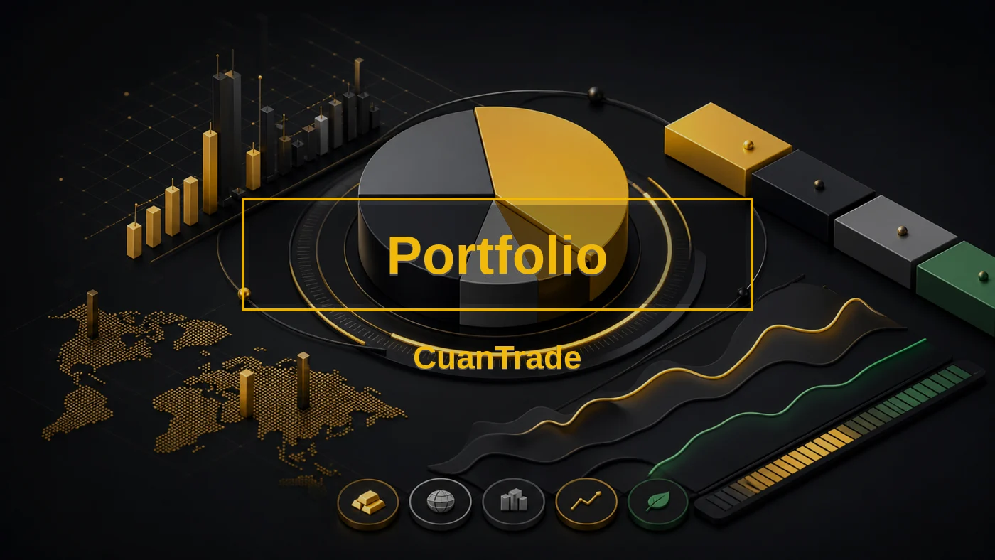 Dashboard portofolio dan analisis market