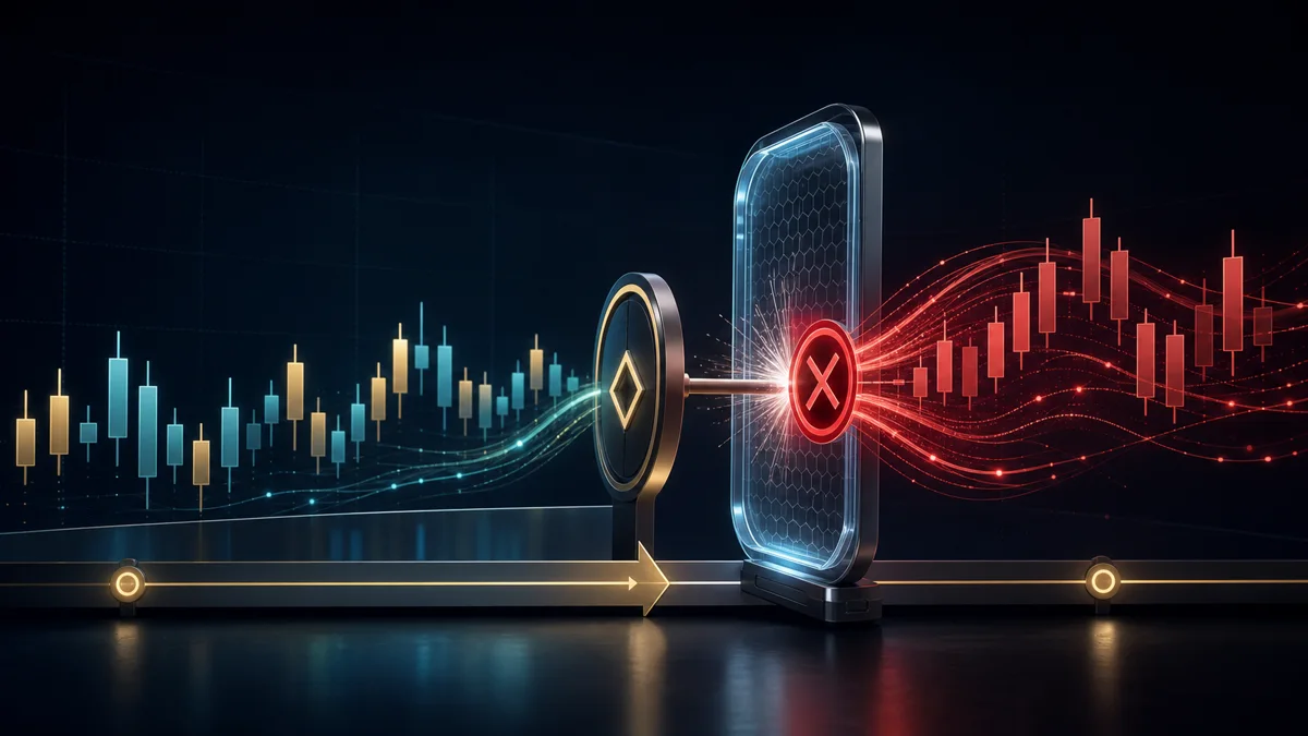Ilustrasi garis waktu data masa lalu dan masa depan dalam backtest Freqtrade